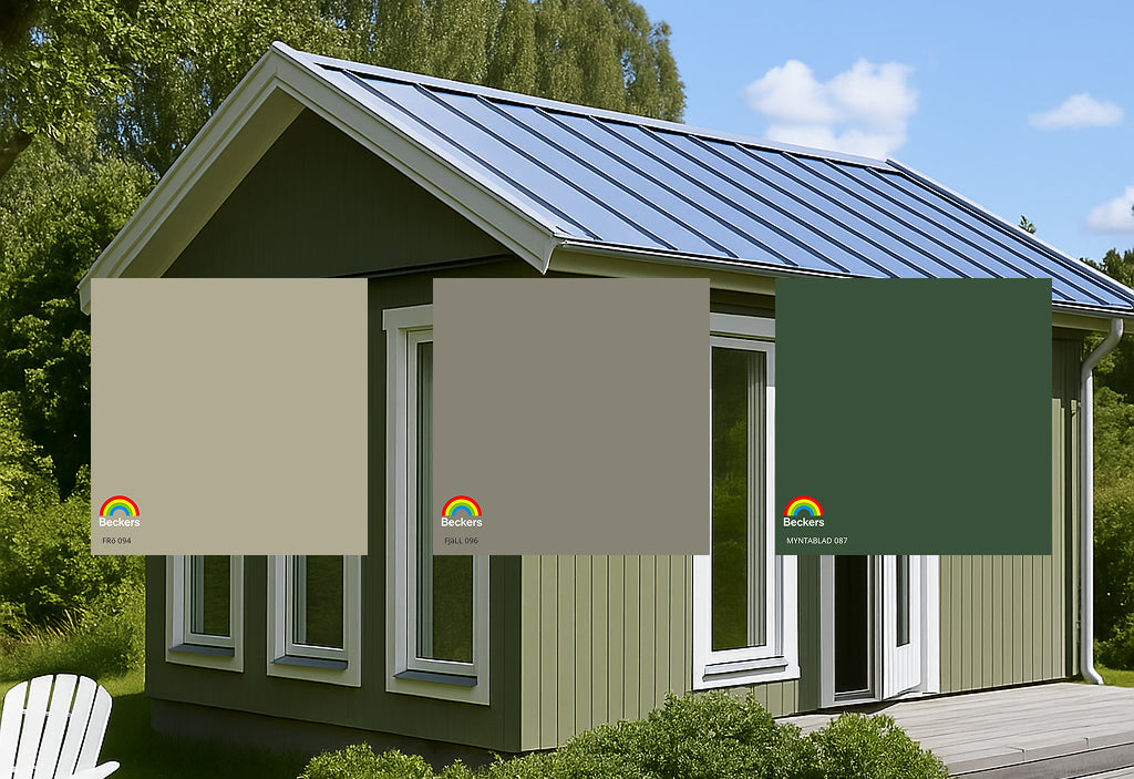 Ska du måla om ditt hus eller stuga?