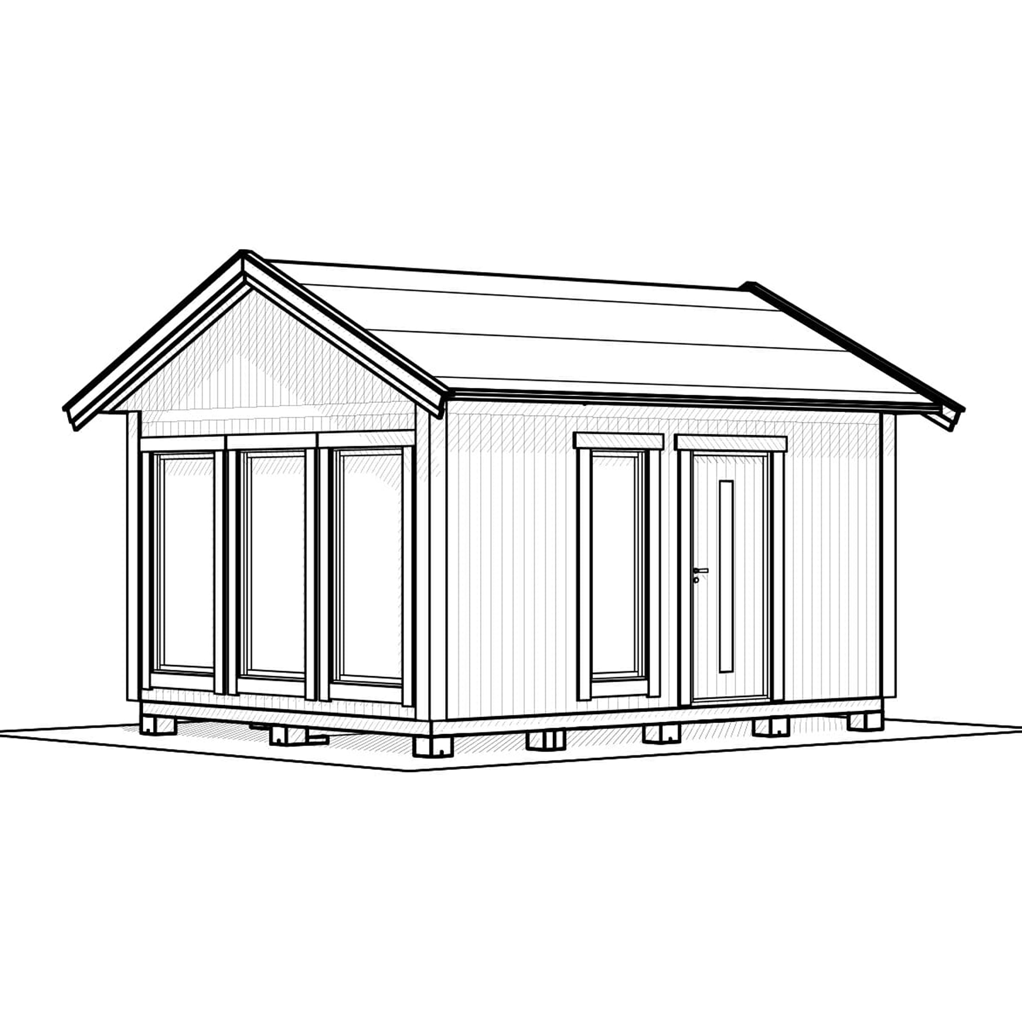 Attefallshus Vibo Njuta 20-3