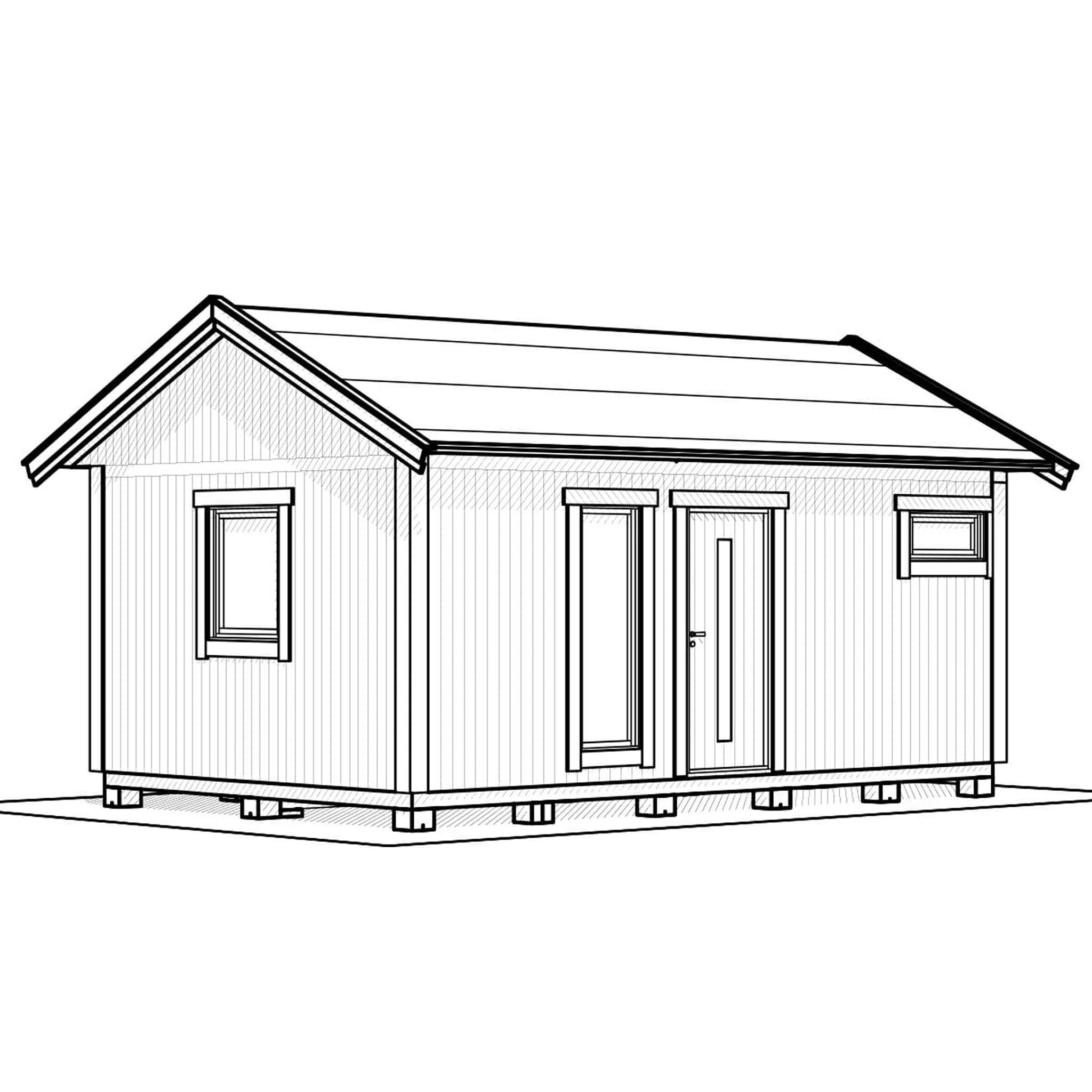 Attefallshus Vibo Njuta 25-2