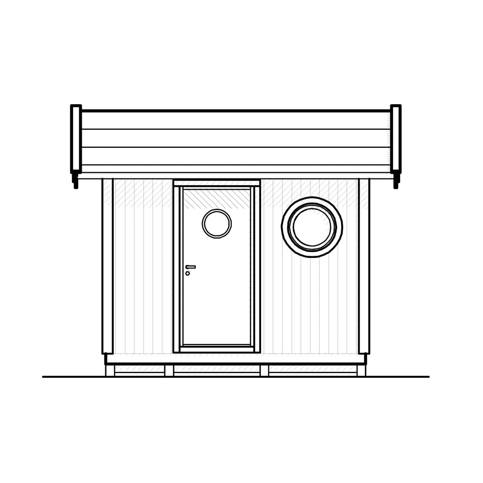 Friggebod Vibo Agnes 10