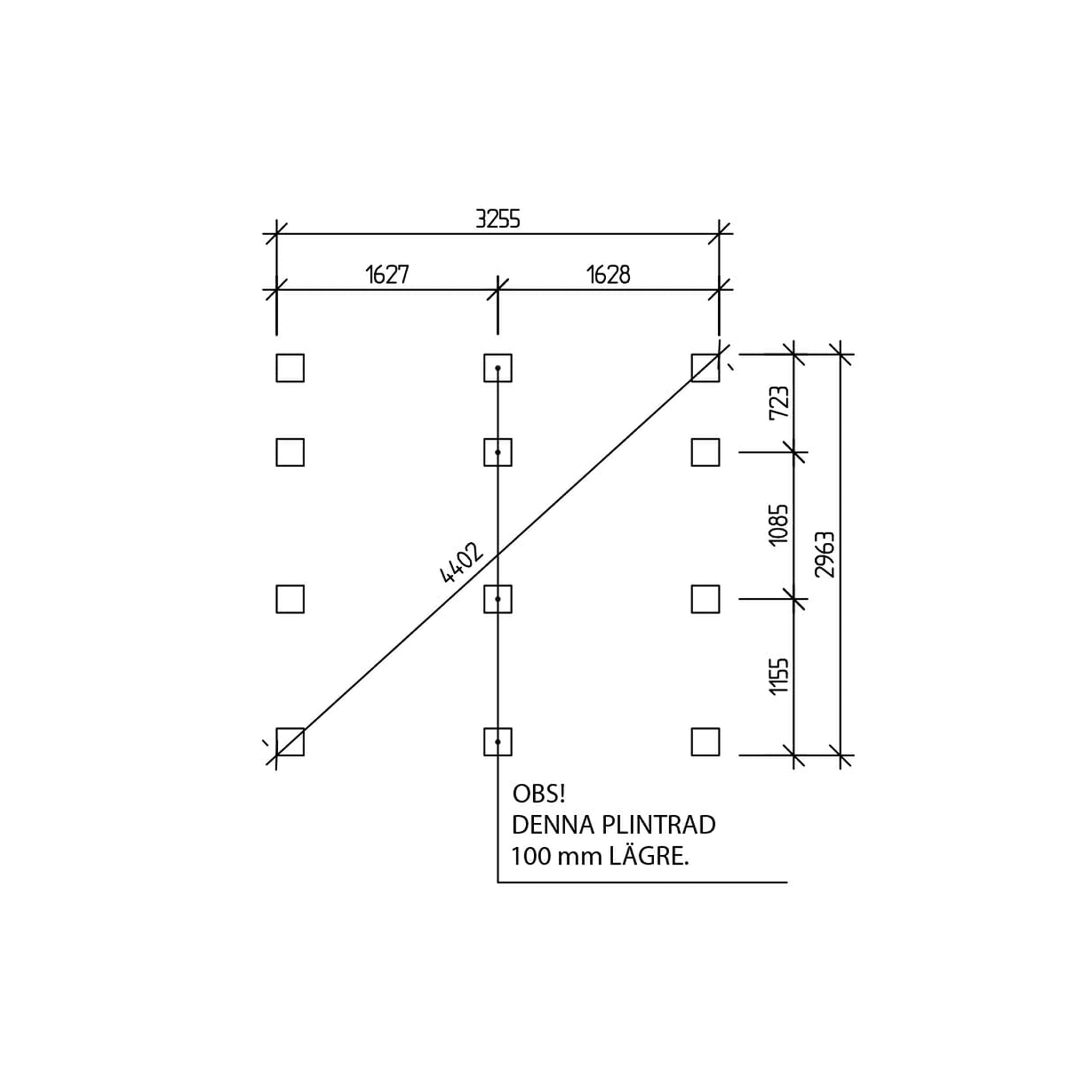 Friggebod Vibo Alma 10