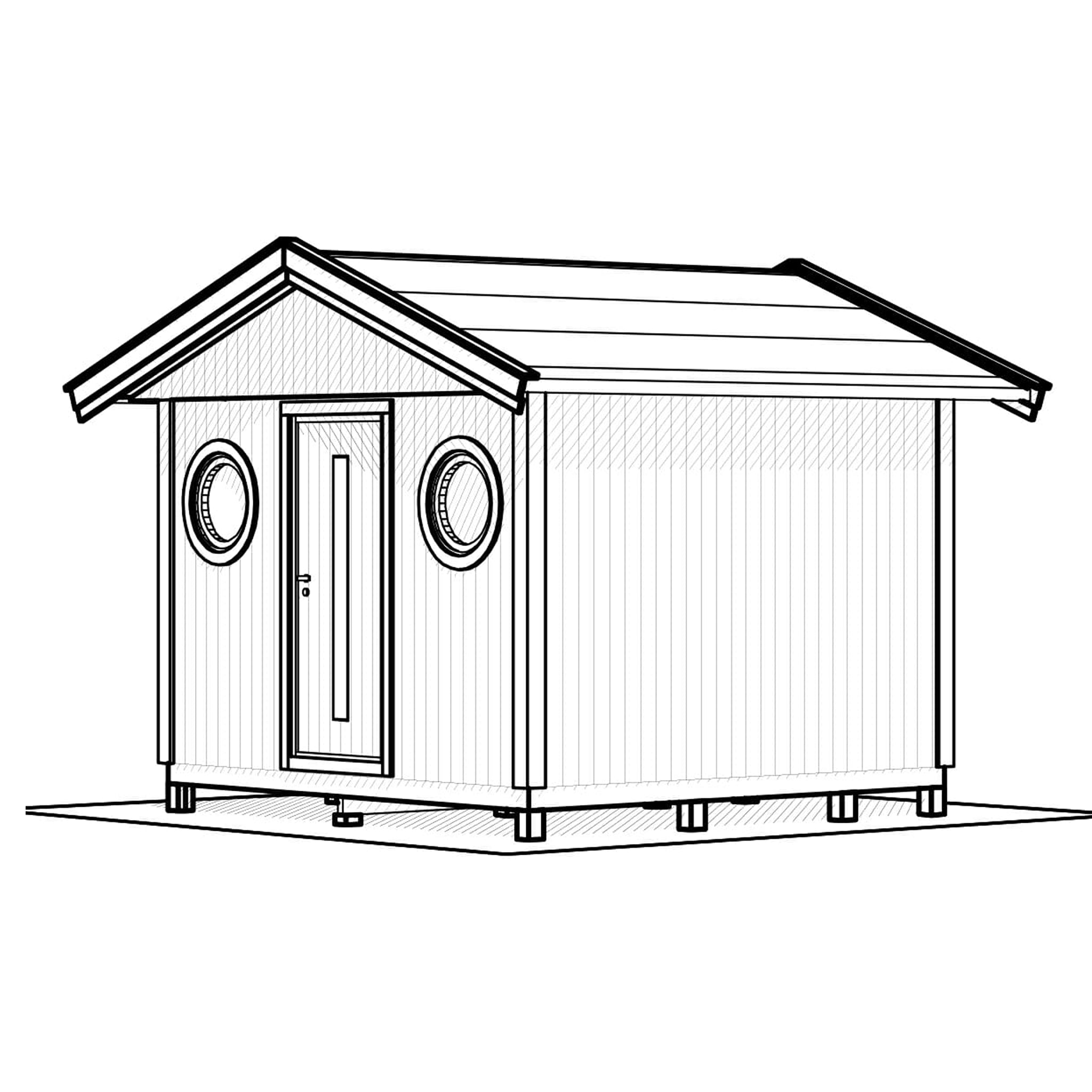 Friggebod Vibo Alma 10