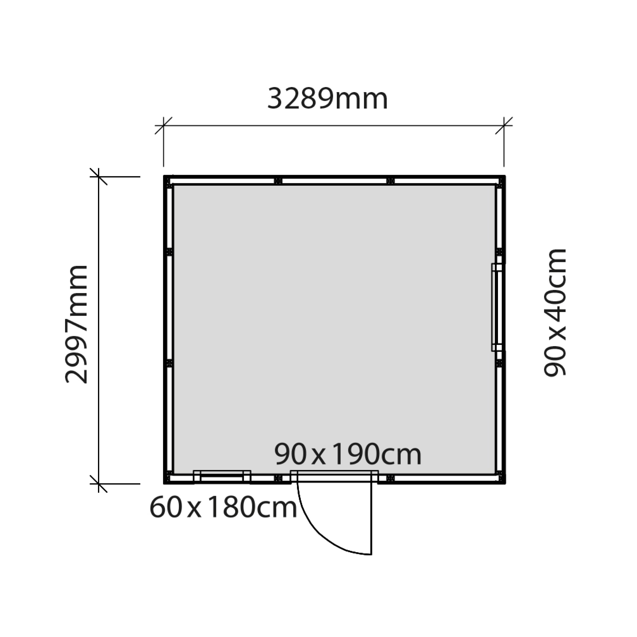 Friggebod Vibo Alice 10