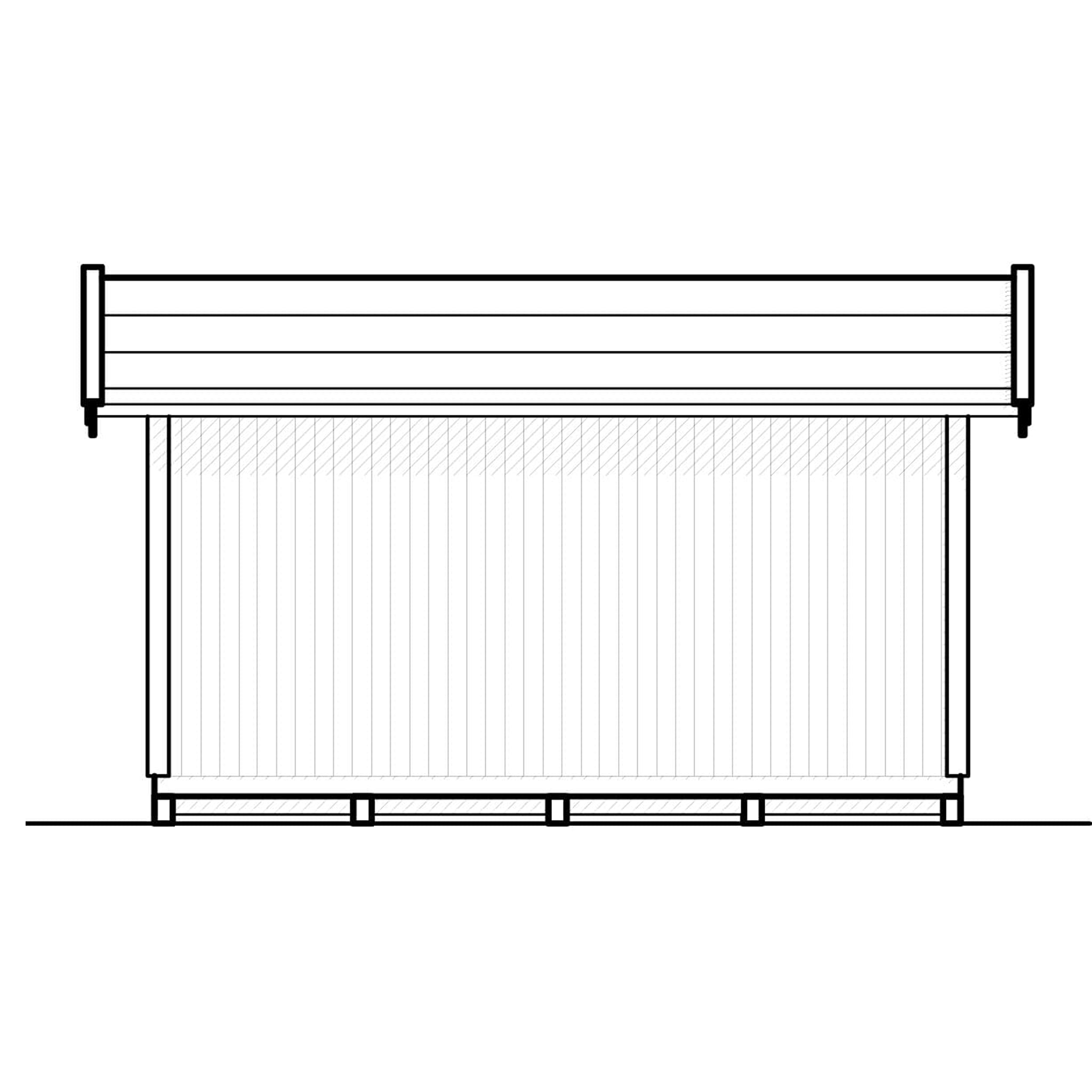 Friggebod Vibo Elvira 15