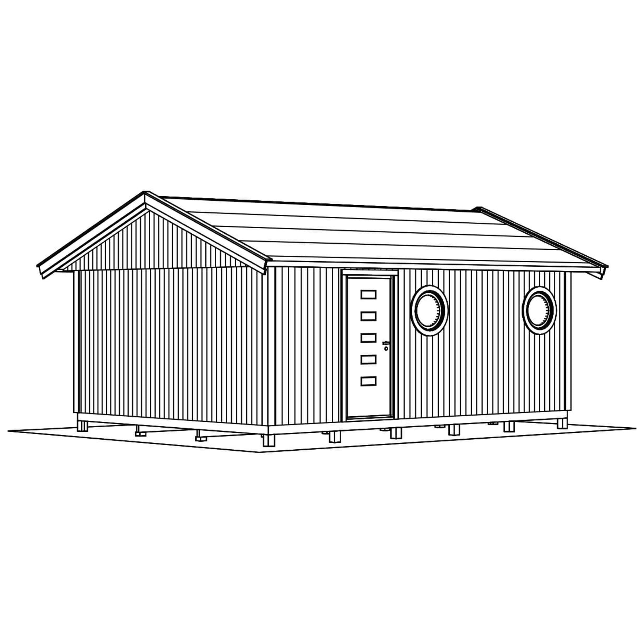 Attefallshus Vibo Maja 25