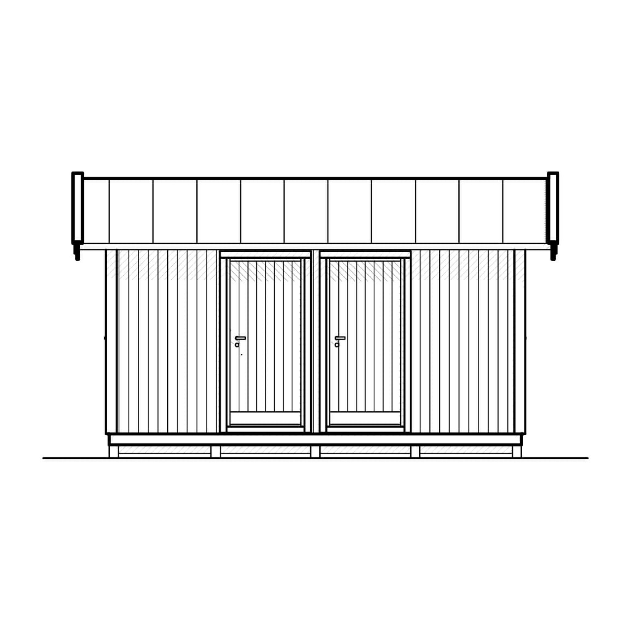 Friggebod Vibo Förråd 15-4kvm