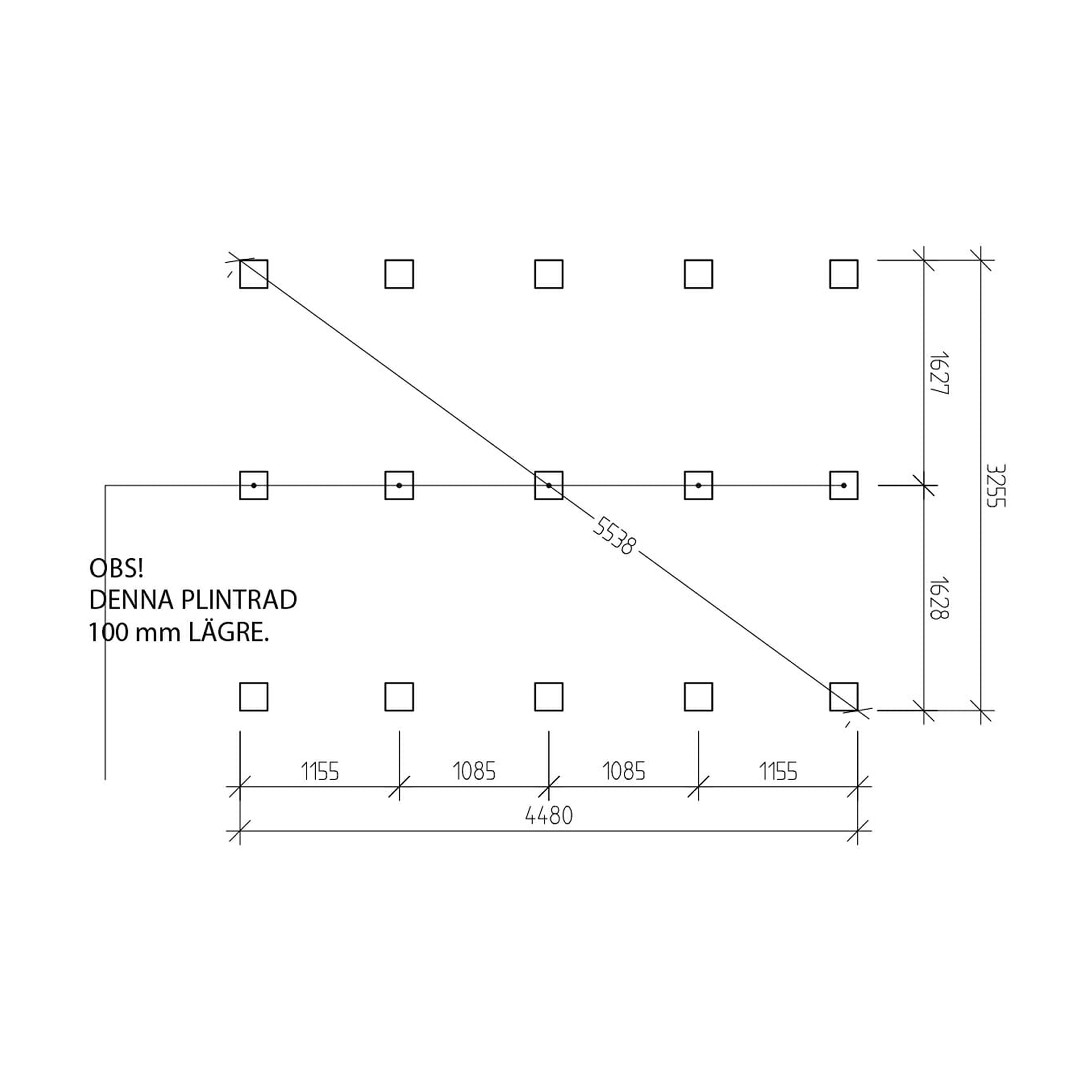 Friggebod Vibo Förråd 15-4kvm
