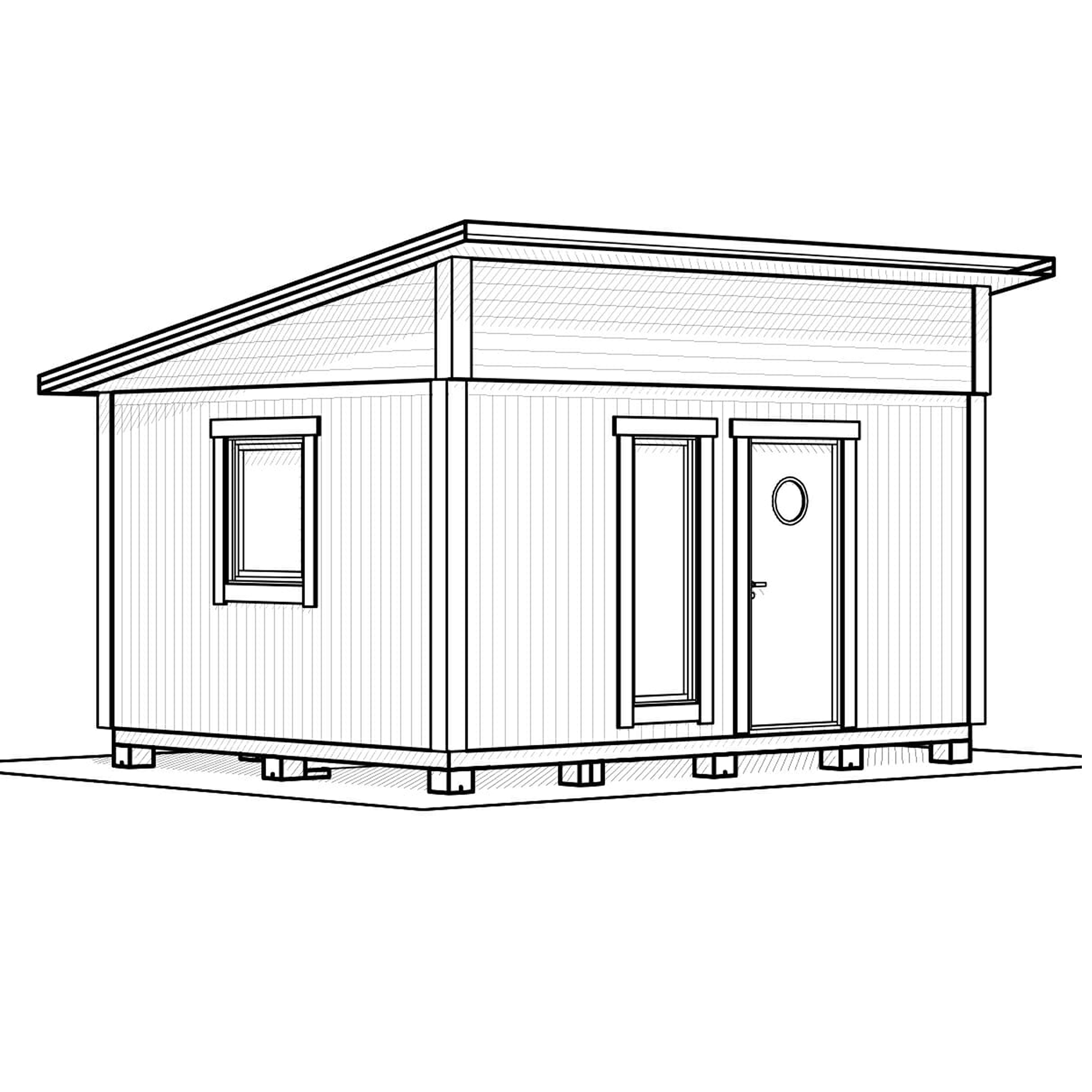 Attefallshus Vibo Njuta Funkis 20-1