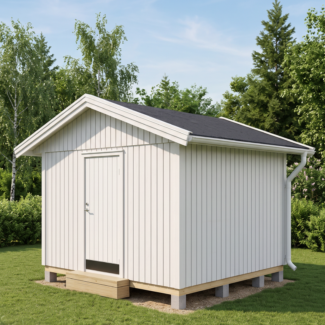 Friggebod Modul 10-1 - utemiljö