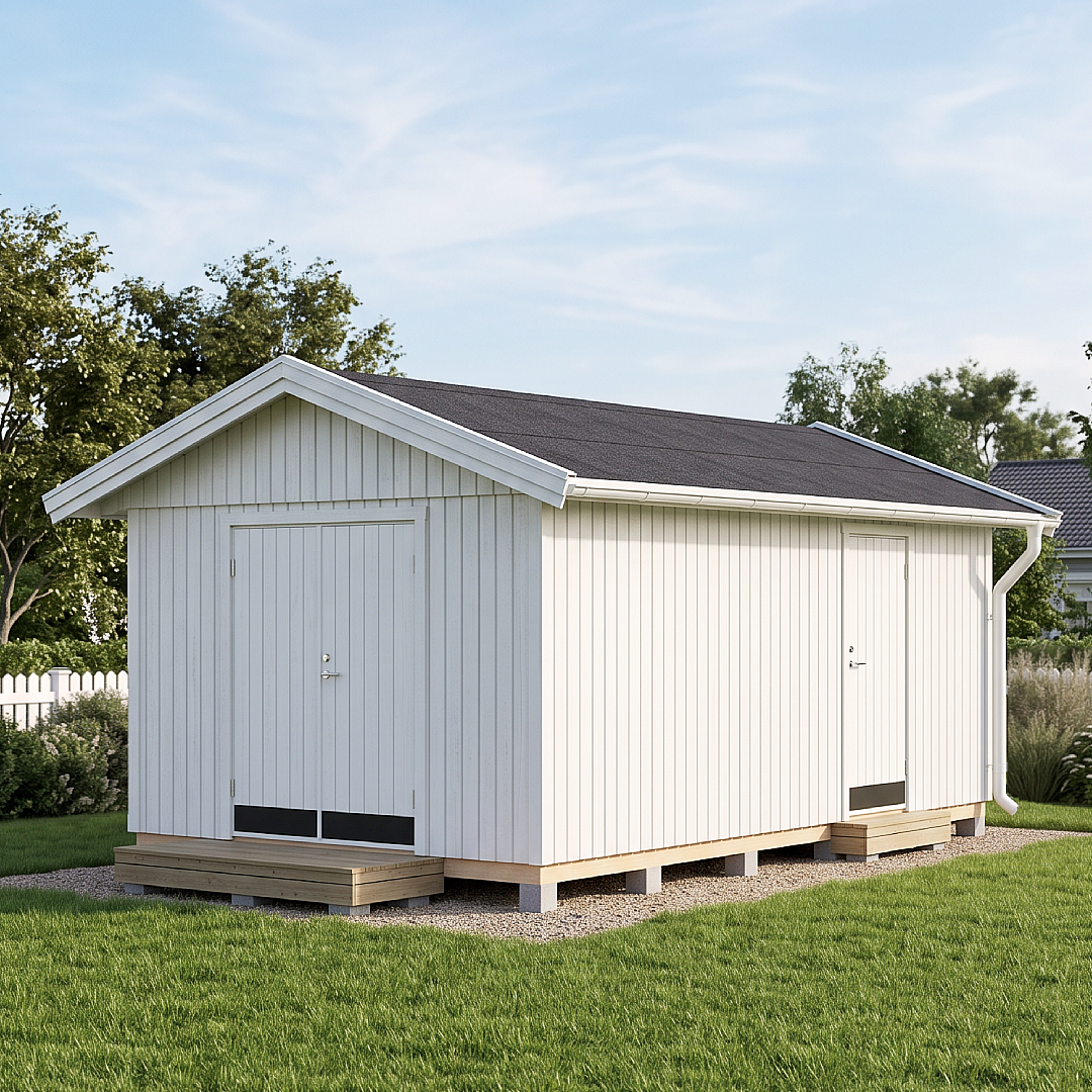 Attefallshus Modul 18-3 - utemiljö