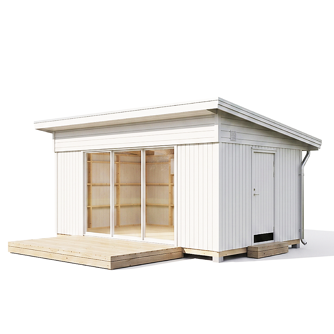 Attefallshus Modul 18-4F - studio