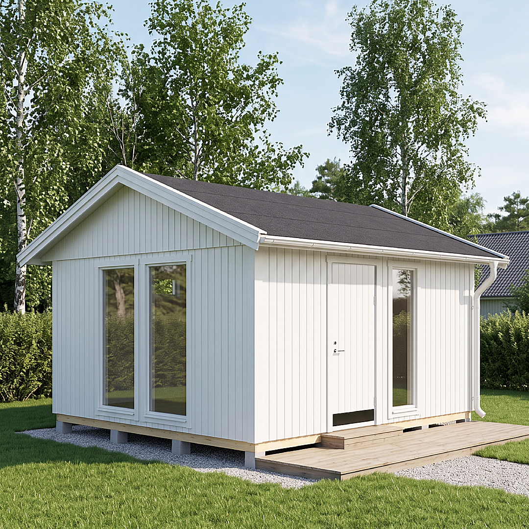 Attefallshus Modul 20-2 - utemiljö