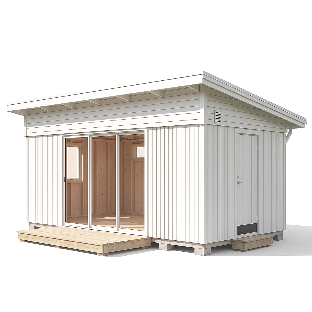 Attefallshus Modul 22-1F - studio