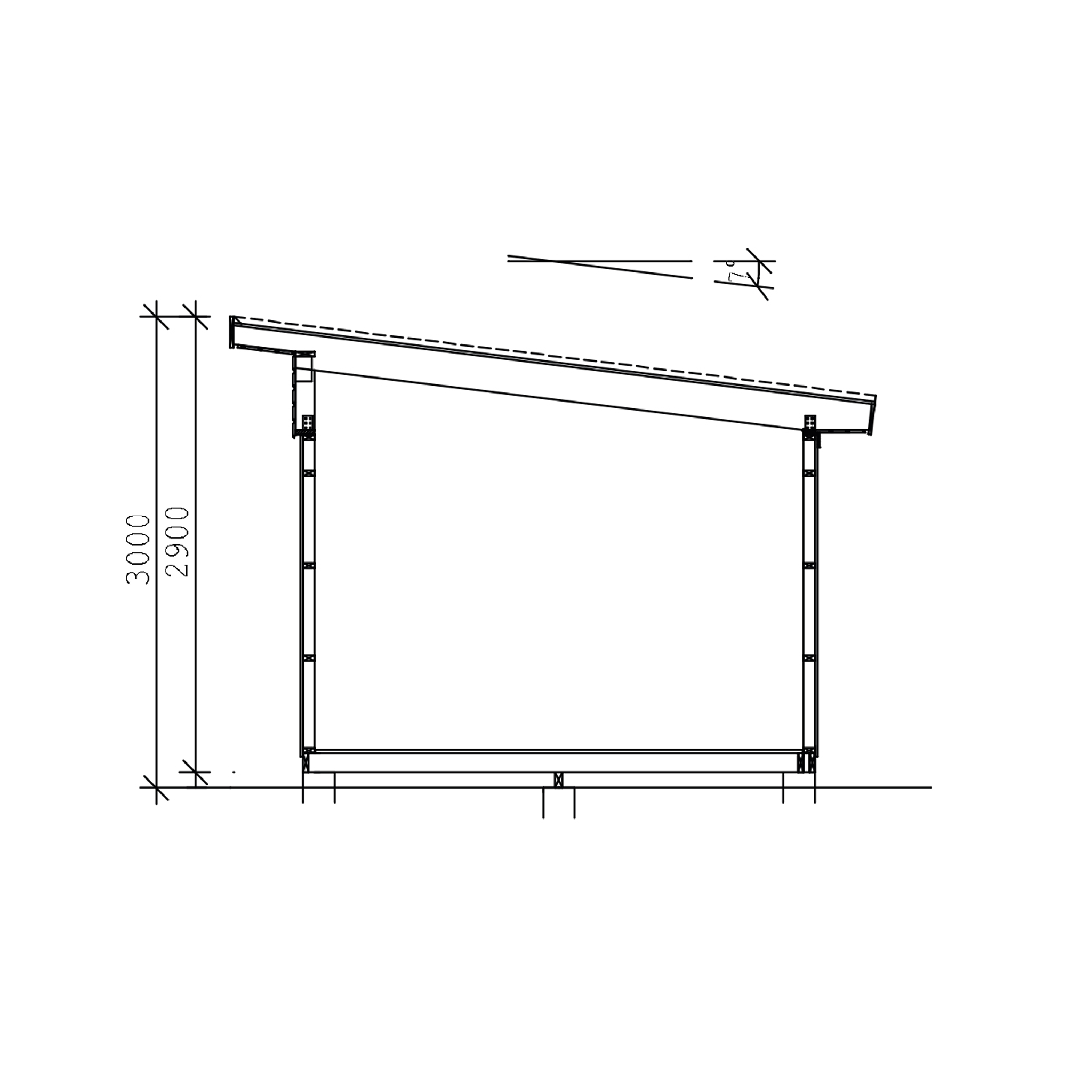 Friggebod Vibo Engla 15