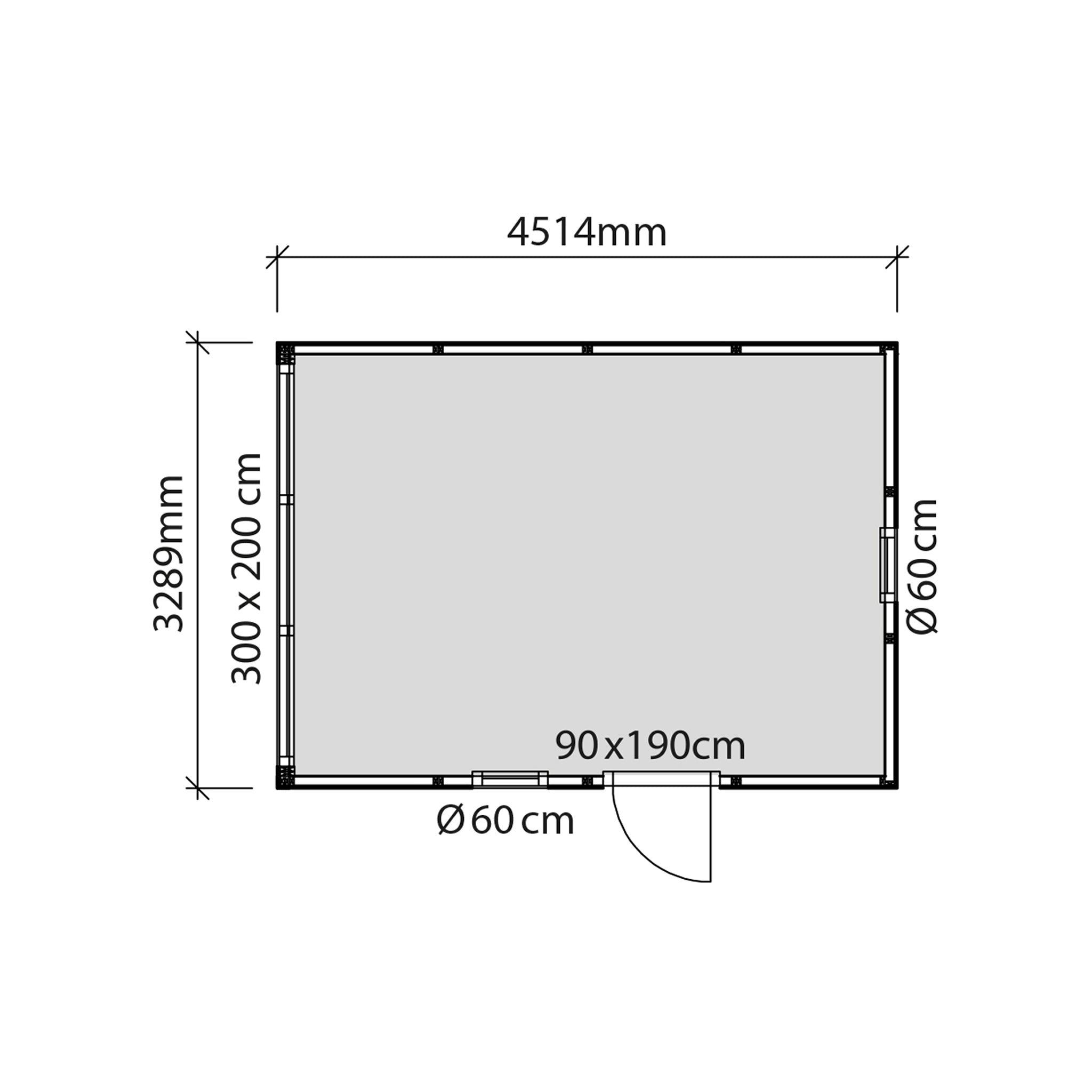 Friggebod Vibo Ellen 15