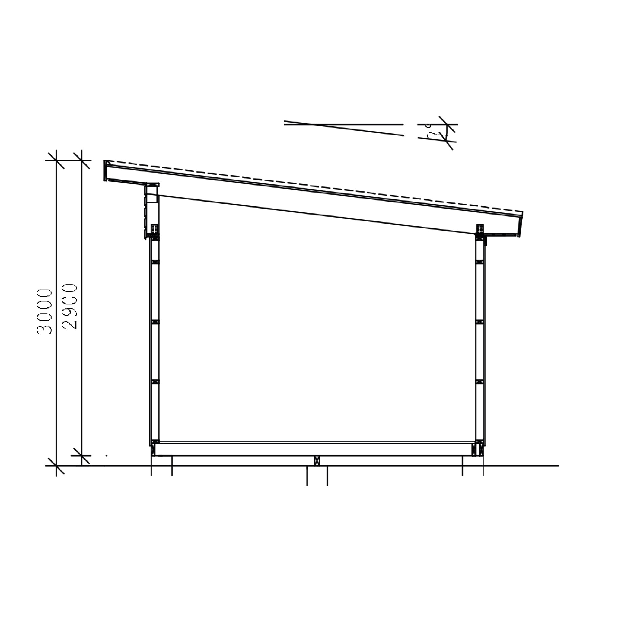 Friggebod Vibo Elodie 15