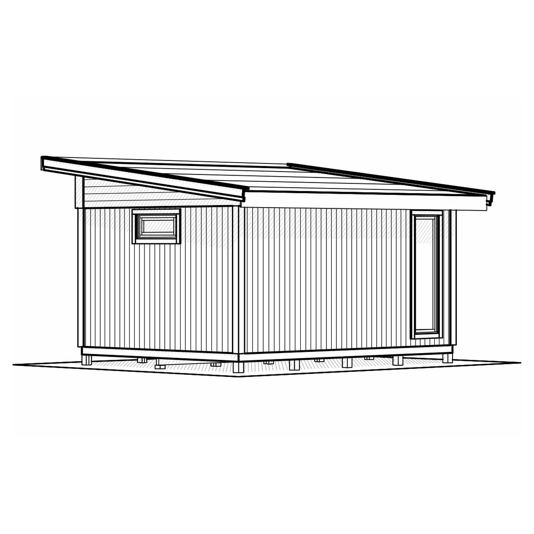 Friggebod Vibo Elma 15