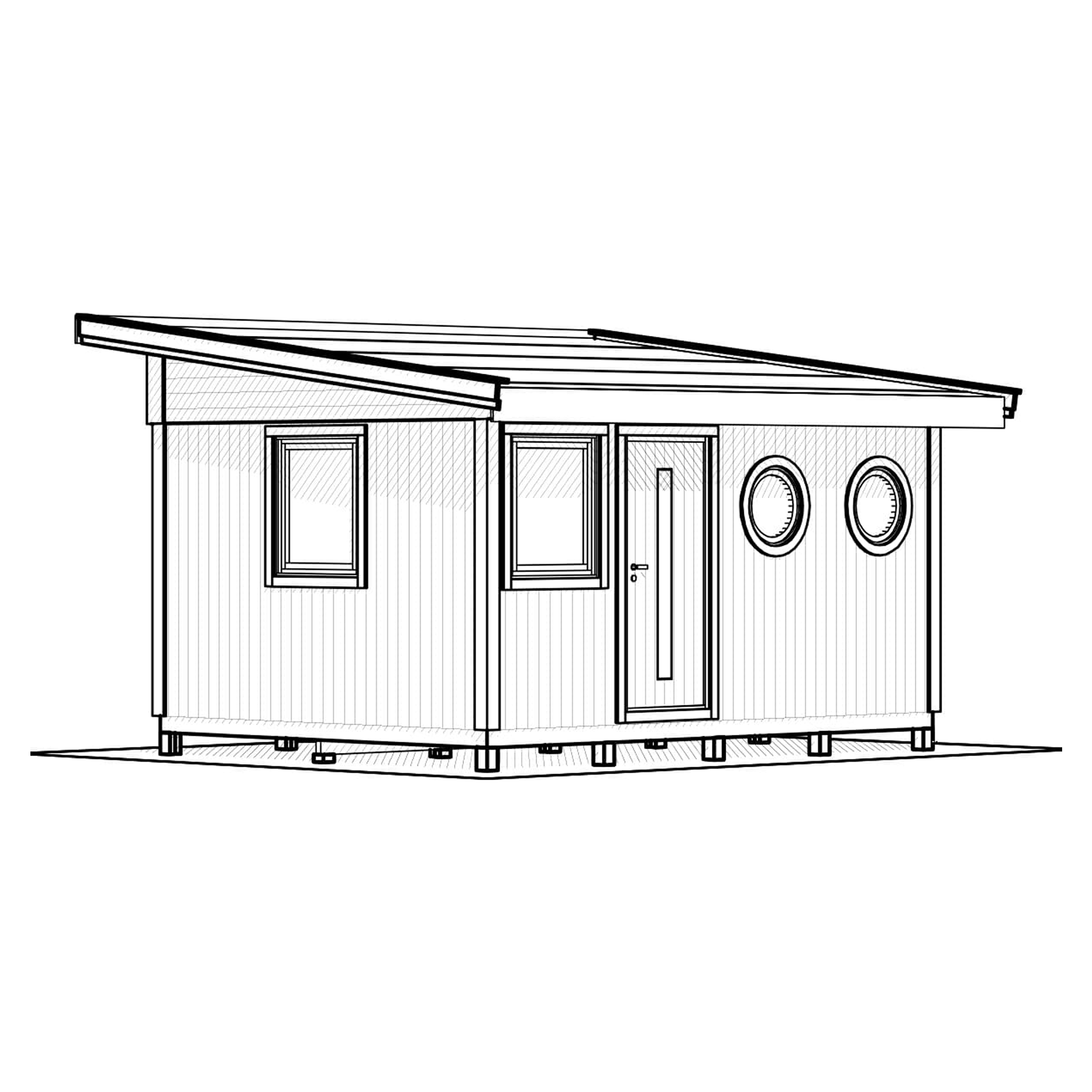 Friggebod Vibo Eva 15