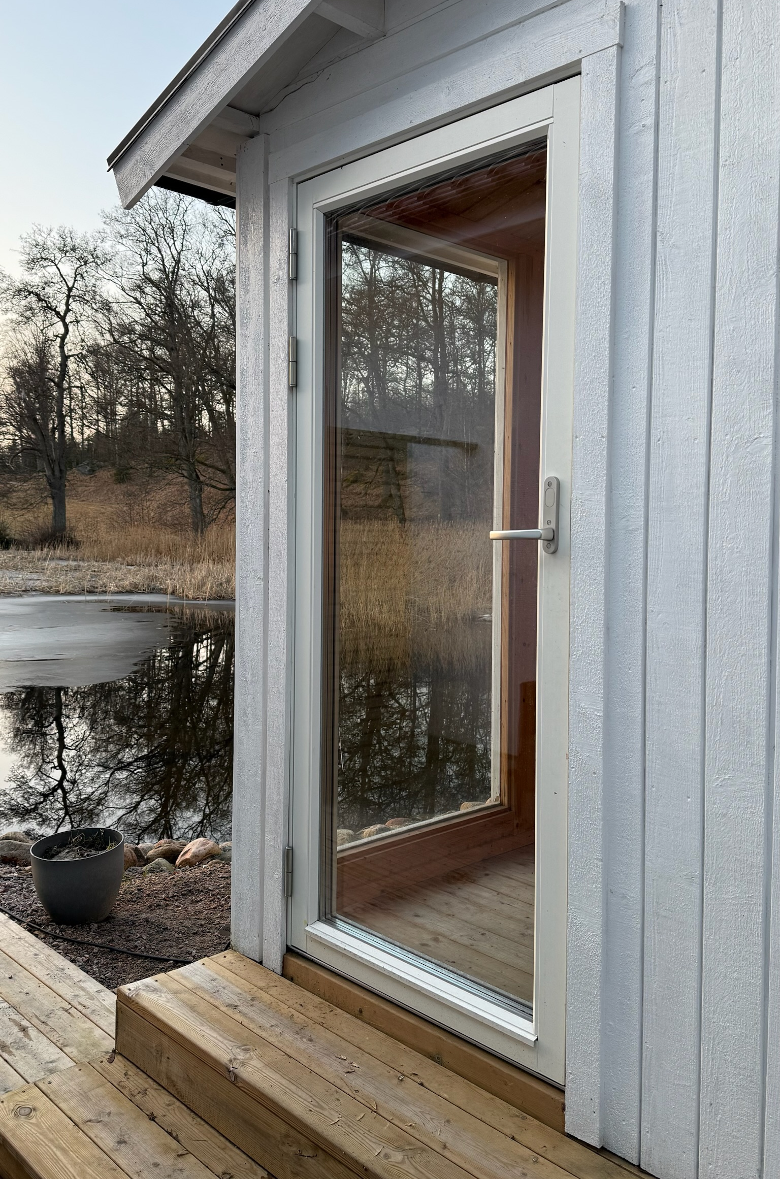 Glasdörr utomhus, 9x20 - planlösning och mått