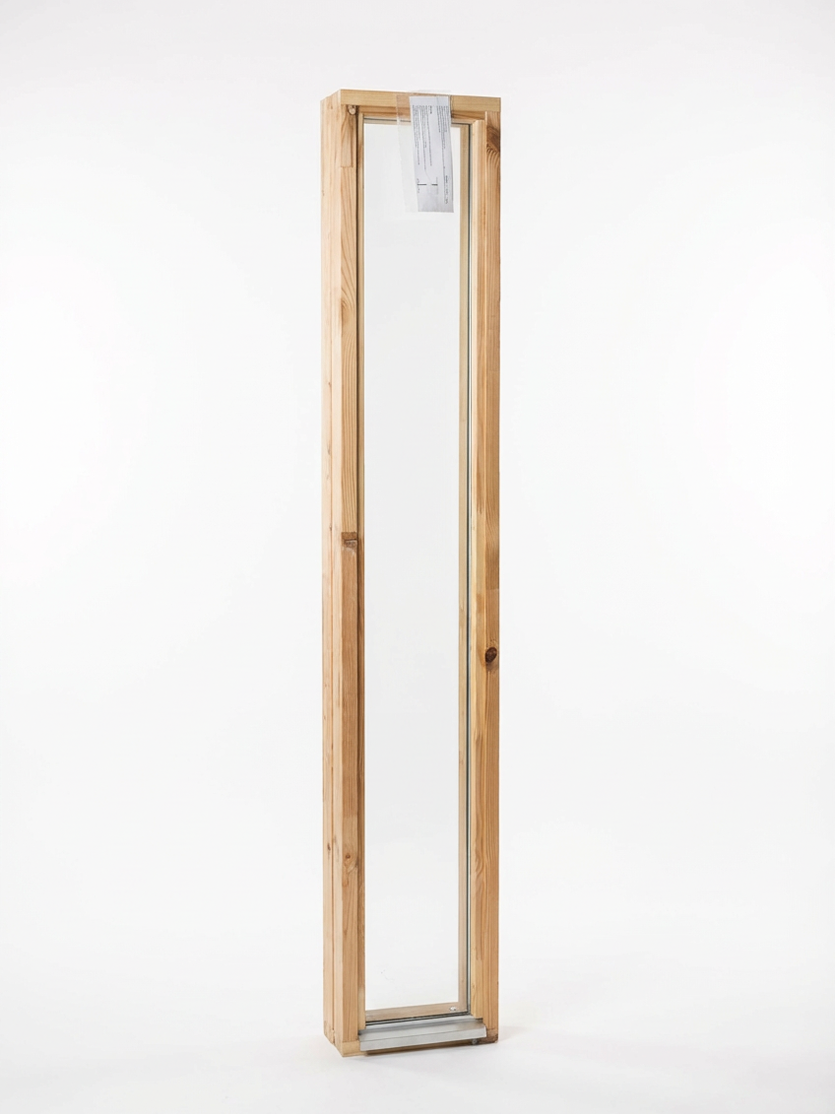 Fönster trärena säkerhetsglas