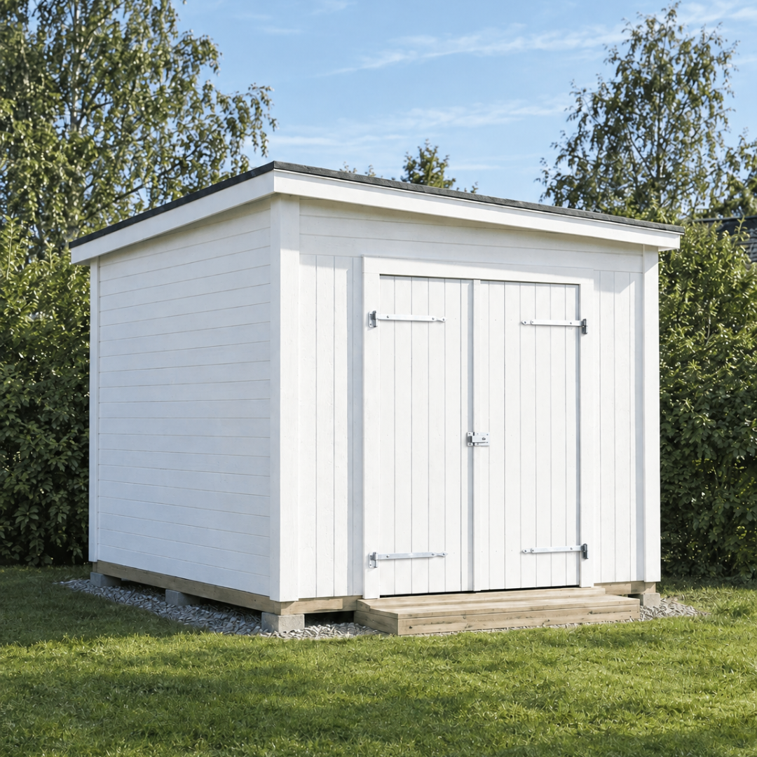Friggebod Vibo Jonstorp 10 - utemiljö