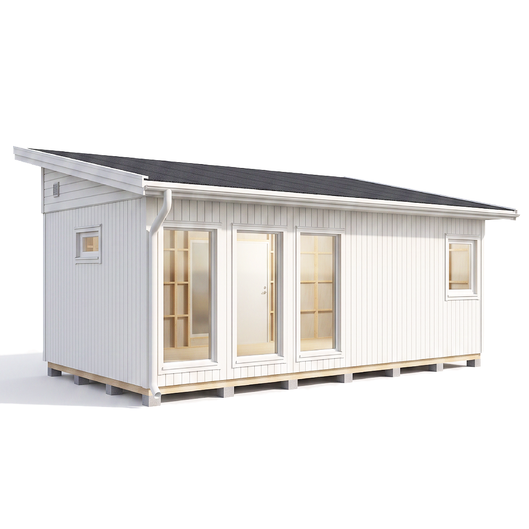 Attefallshus Modul 30-2F - studio