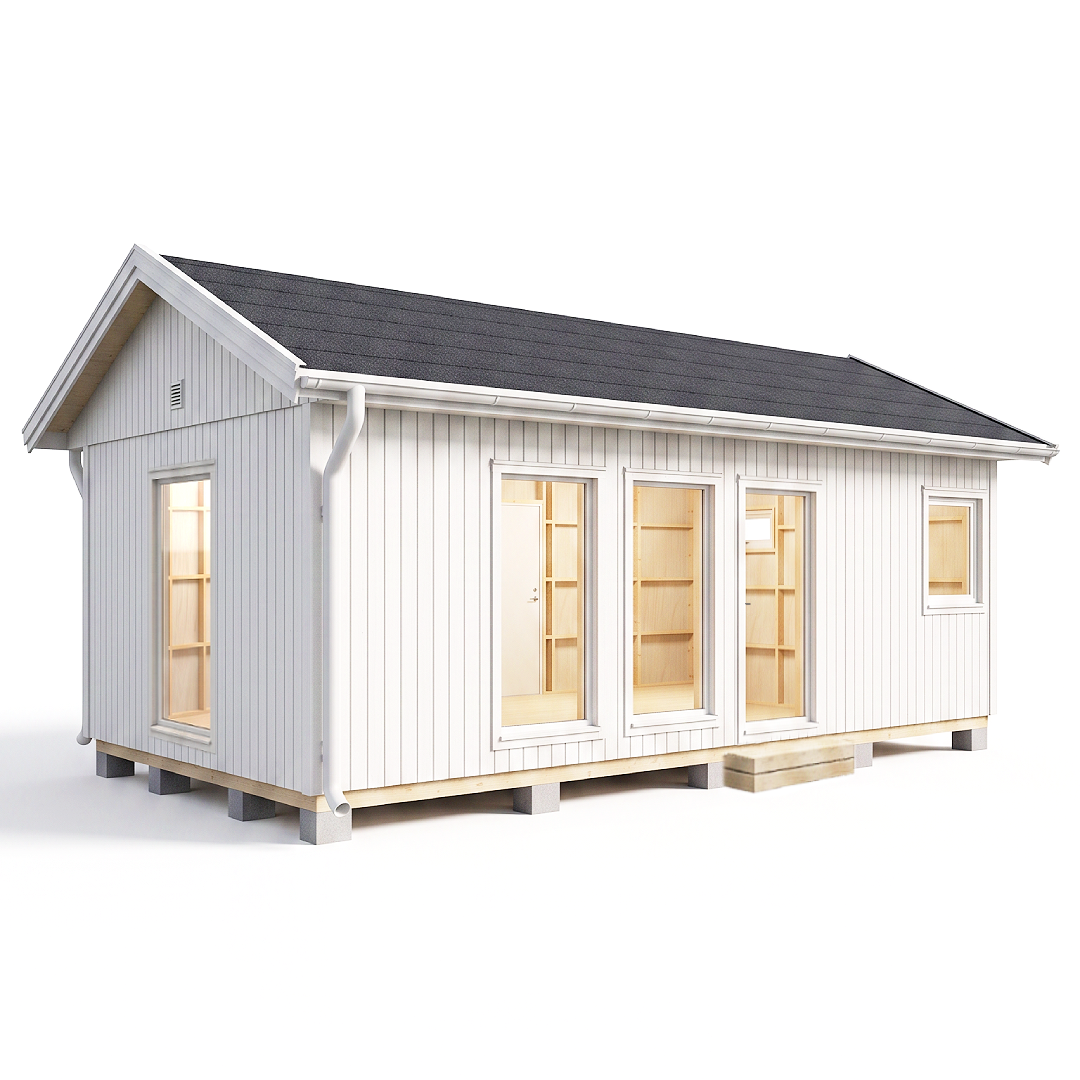 Attefallshus Modul 30-2 - studio