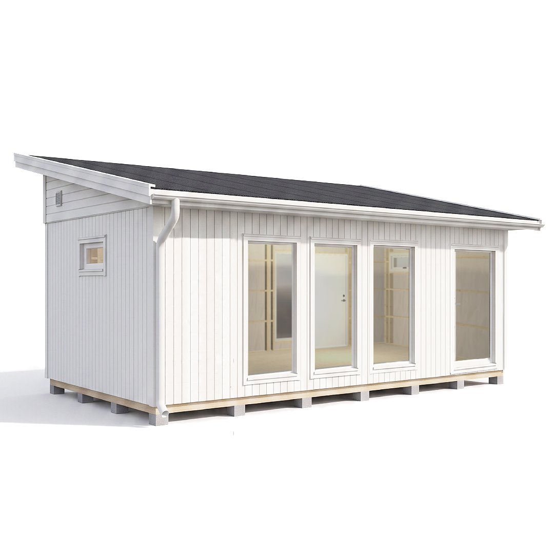 Attefallshus Modul 30-3F - studio