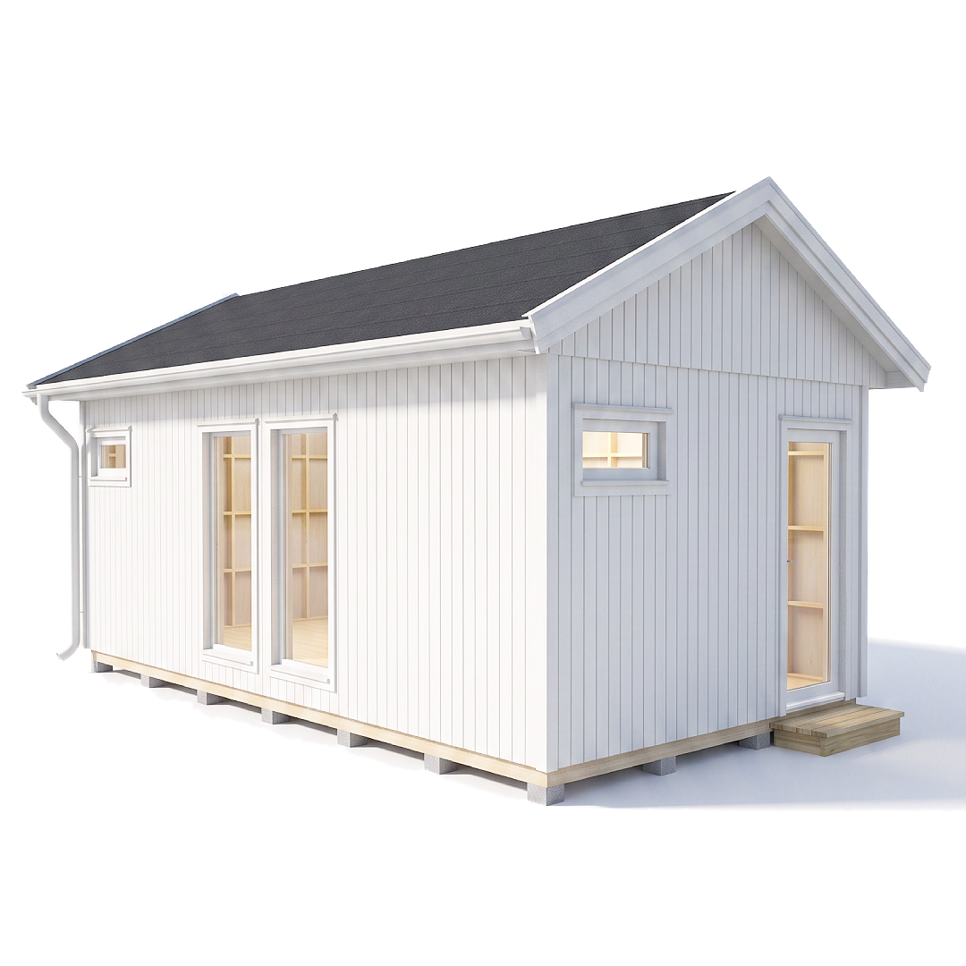 Attefallshus Modul 30-3 - studio