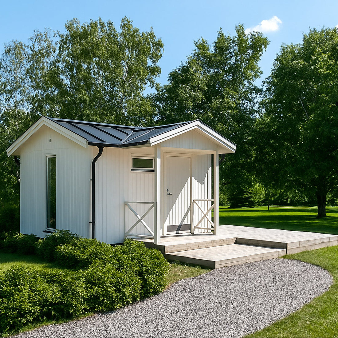 Attefallshus som gäststuga